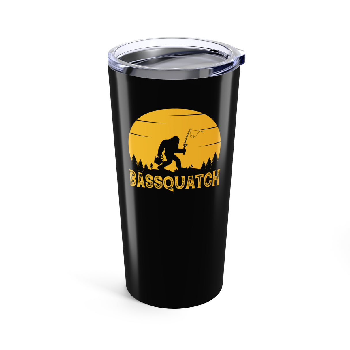 20oz Bassquatch Fishing Tumbler