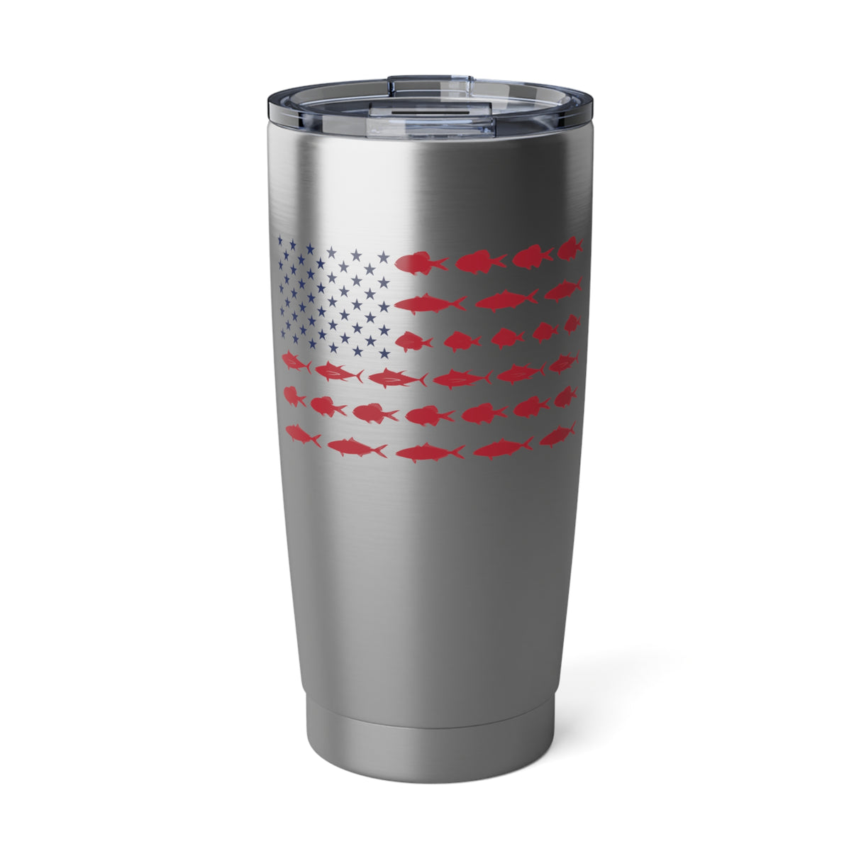 American Flag Fish Tumbler | Vagabond 20oz Insulated Cup