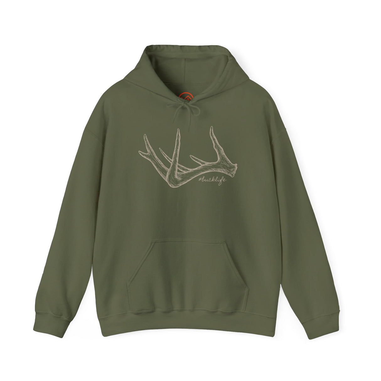 #bucklife Shed Antler Hoodie Whitetail Lifestyle
