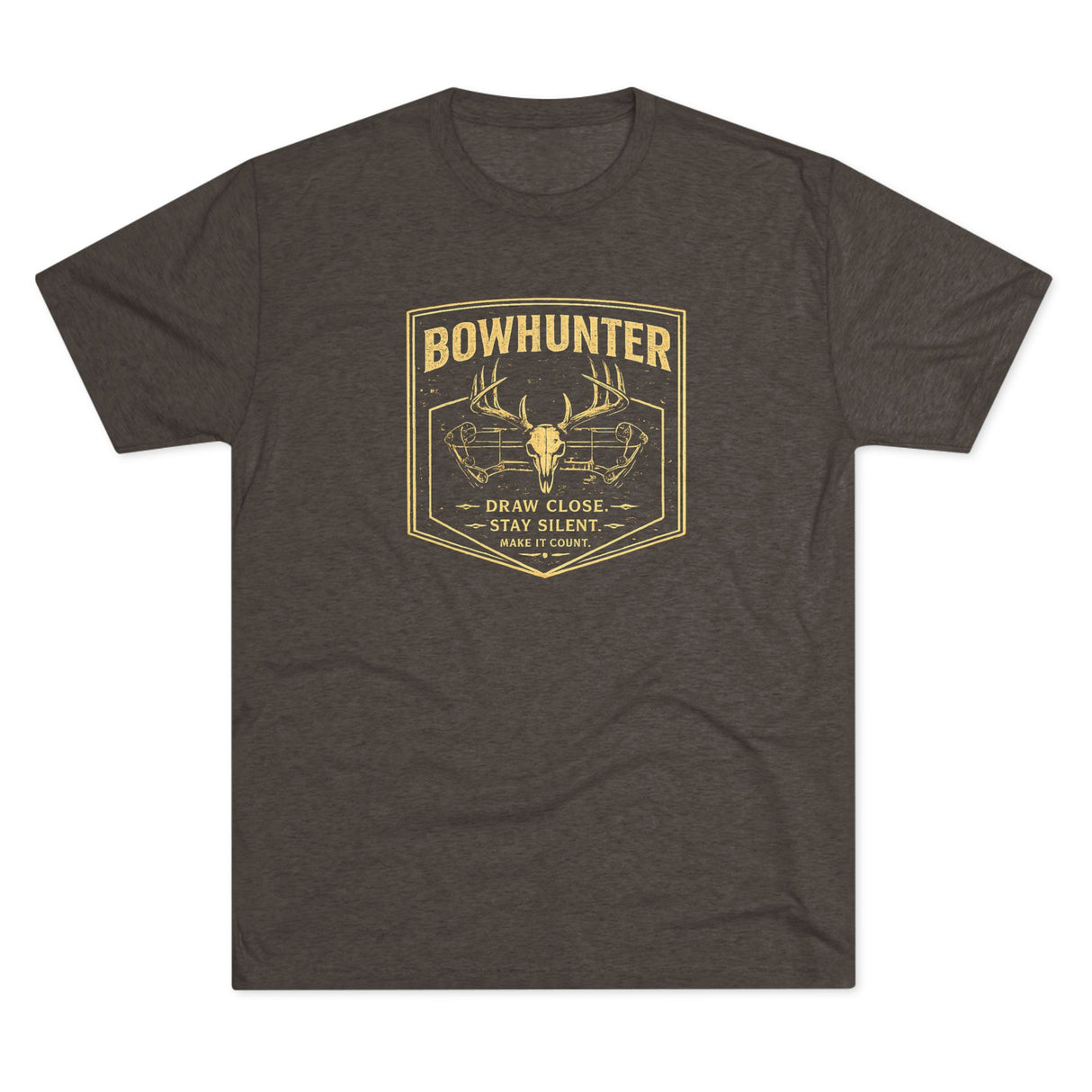 “Draw Close, Stay Silent” Hunting T‑Shirt