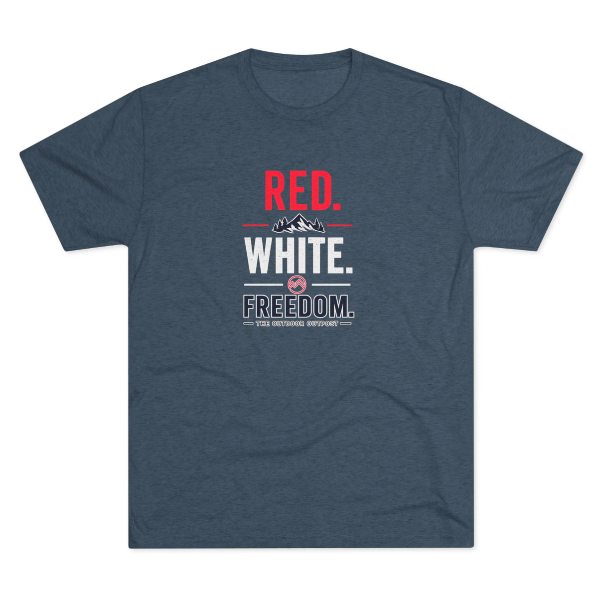 “Red. White. Freedom.” Graphic Tee