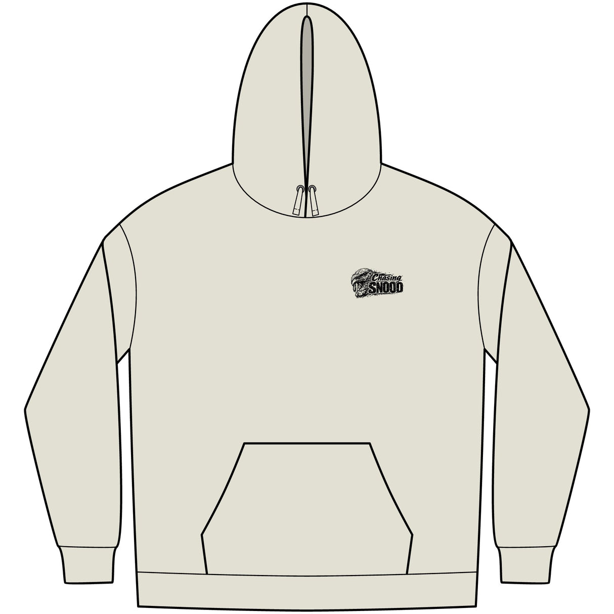Chasing Snood Graphic Hoodie — Men's Fleece Pullover