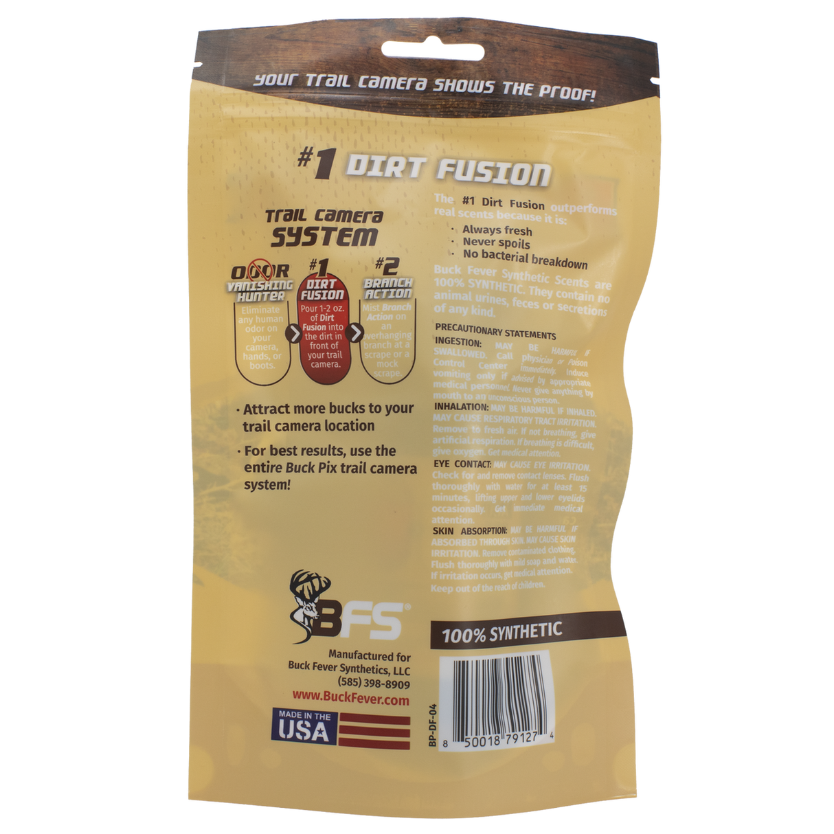 Buck Pix #1 Dirt Fusion