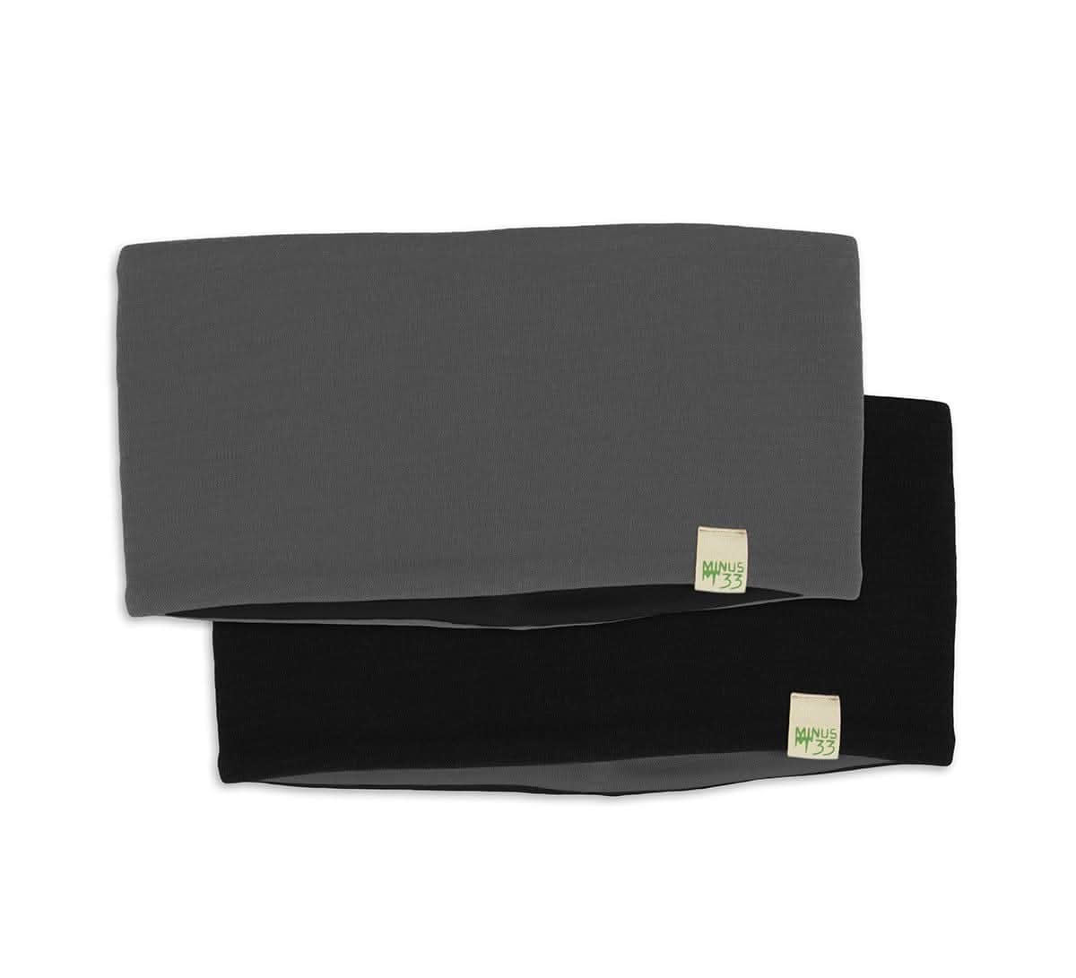 Midweight Reversible Wool Headband - 100% Merino Wool