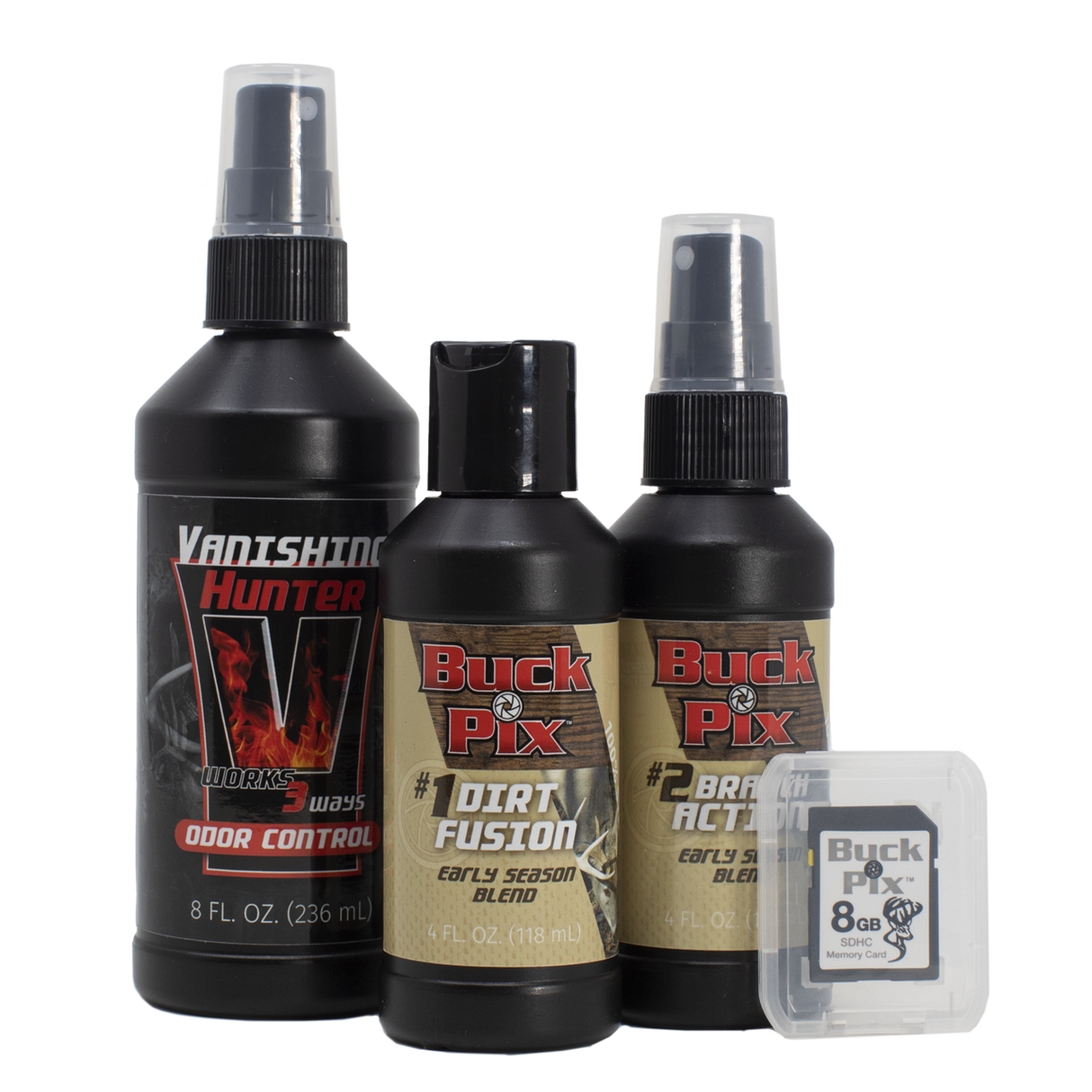 Buck Pix 4-Piece Combo - Synthetic Scent Pack