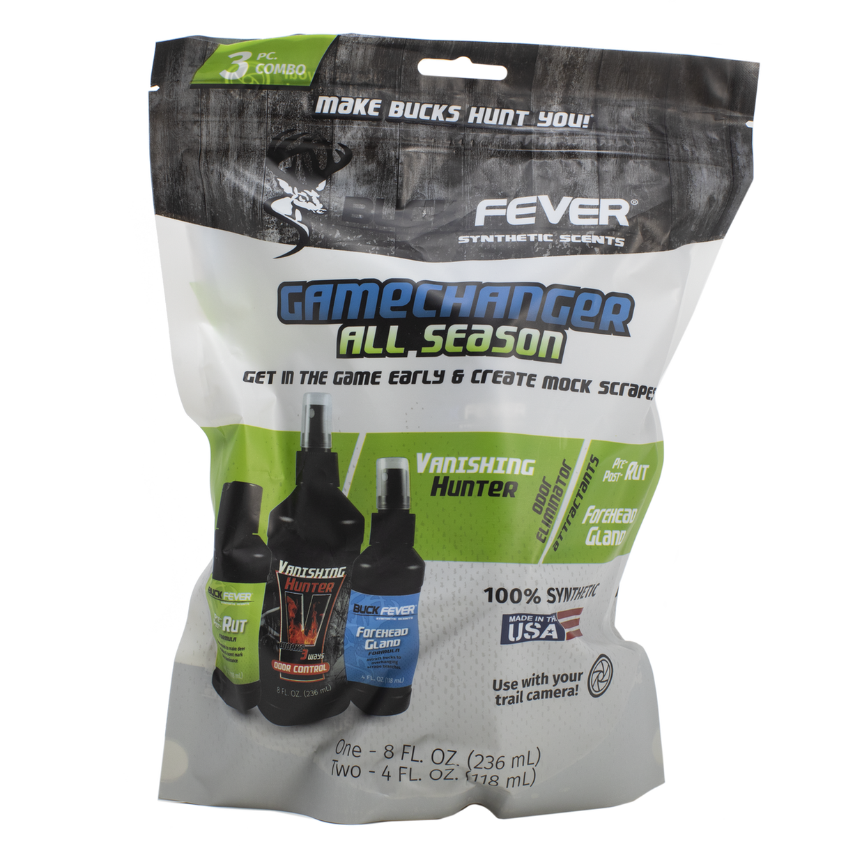 Gamechanger All Season - Synthetic Deer Scent Pack