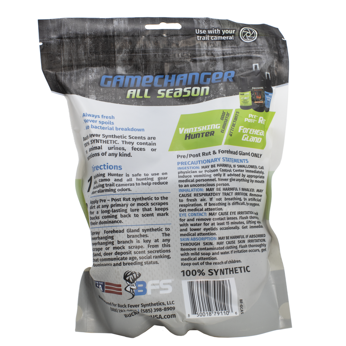 Gamechanger All Season - Synthetic Deer Scent Pack
