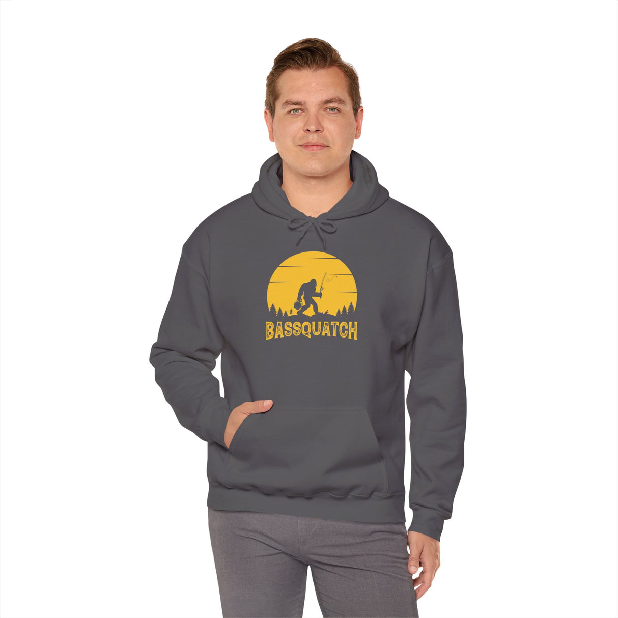 Bassquatch Fishing Hoodie - Unisex Heavy Blend™
