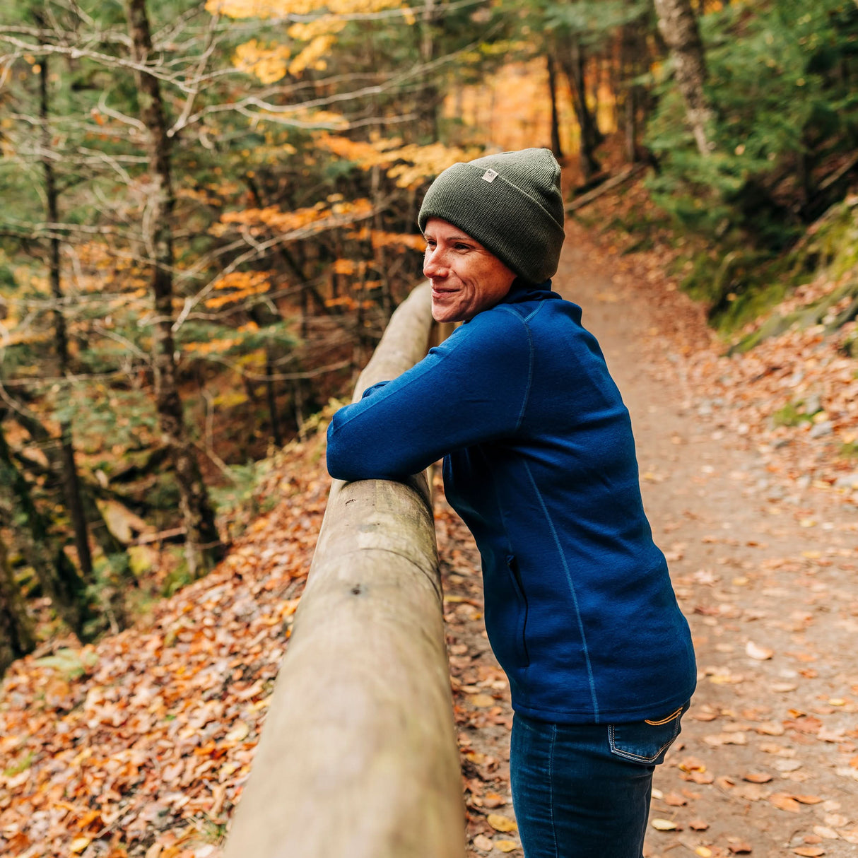 Midweight Merino Wool Knit Cuff Beanie | 100% Merino Wool