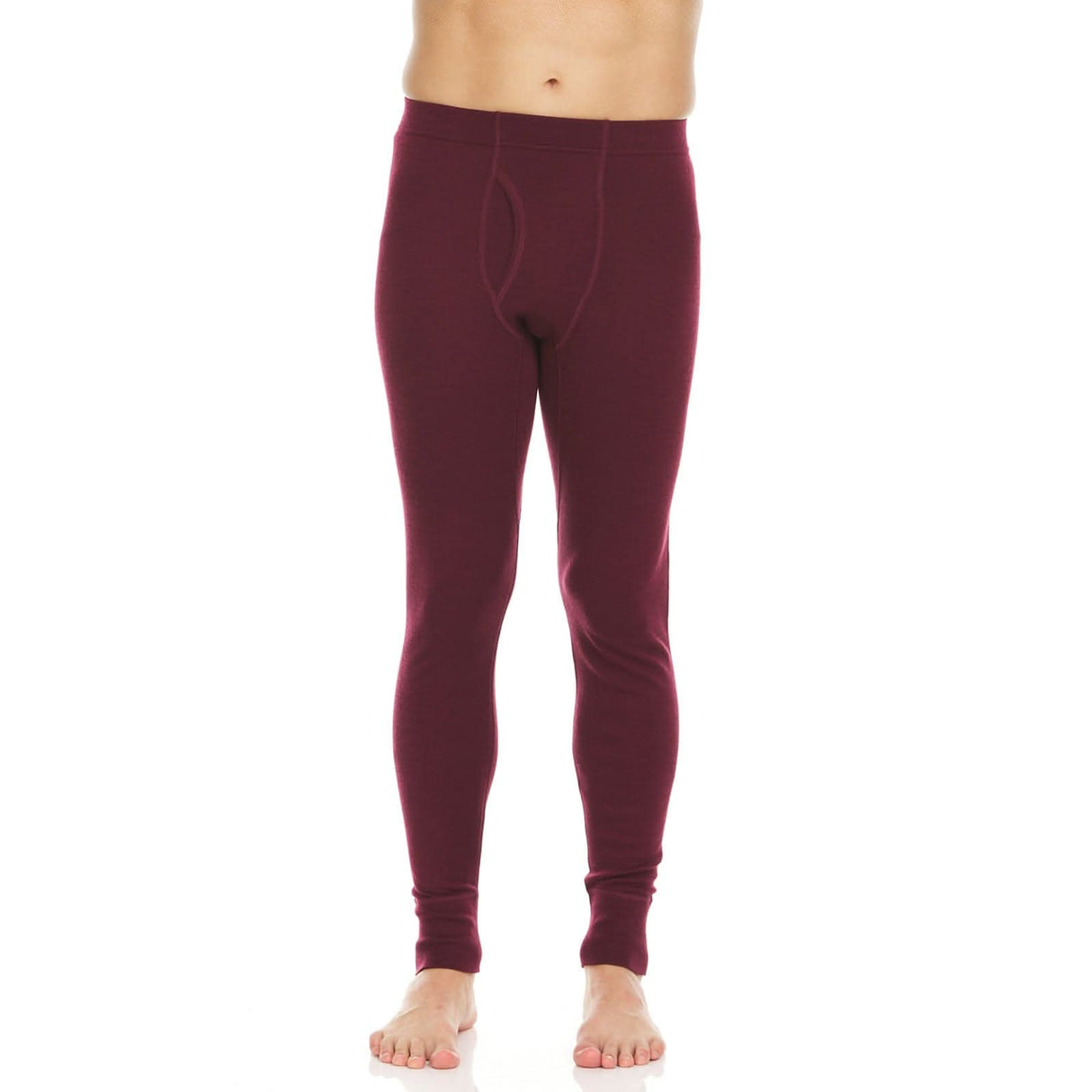 Midweight Men's Wool Bottom Thermal Base Layer - 100% Merino Wool