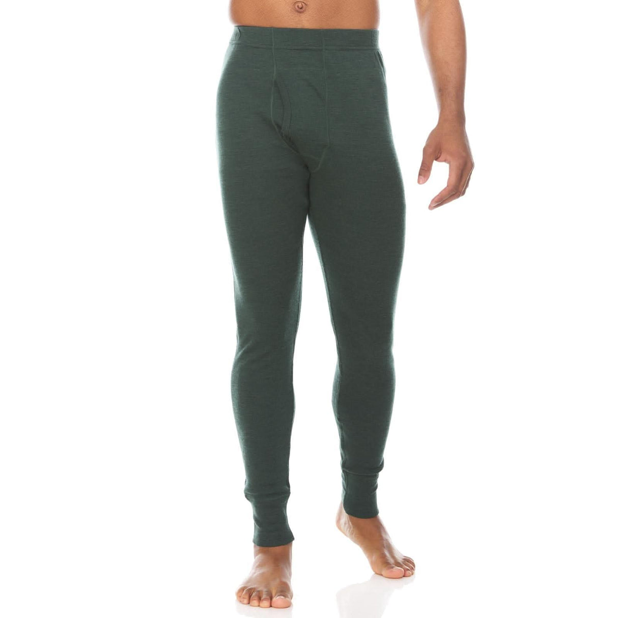 Midweight Men's Wool Bottom Thermal Base Layer - 100% Merino Wool