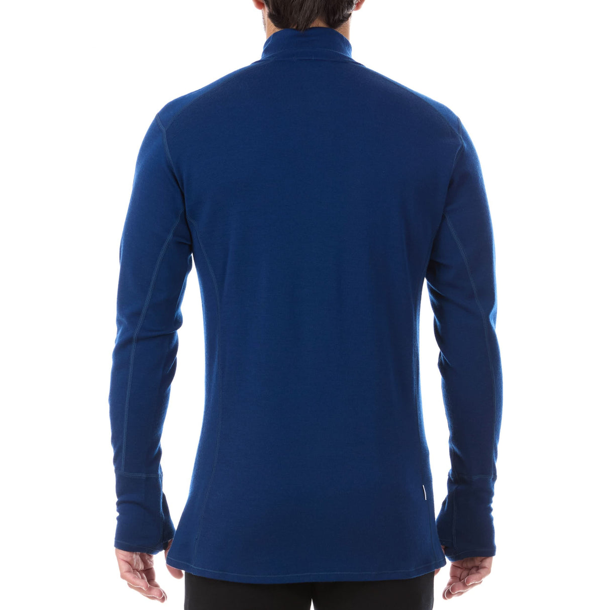 Midweight Men's Wool 1/4 Zip - 100% Merino Wool