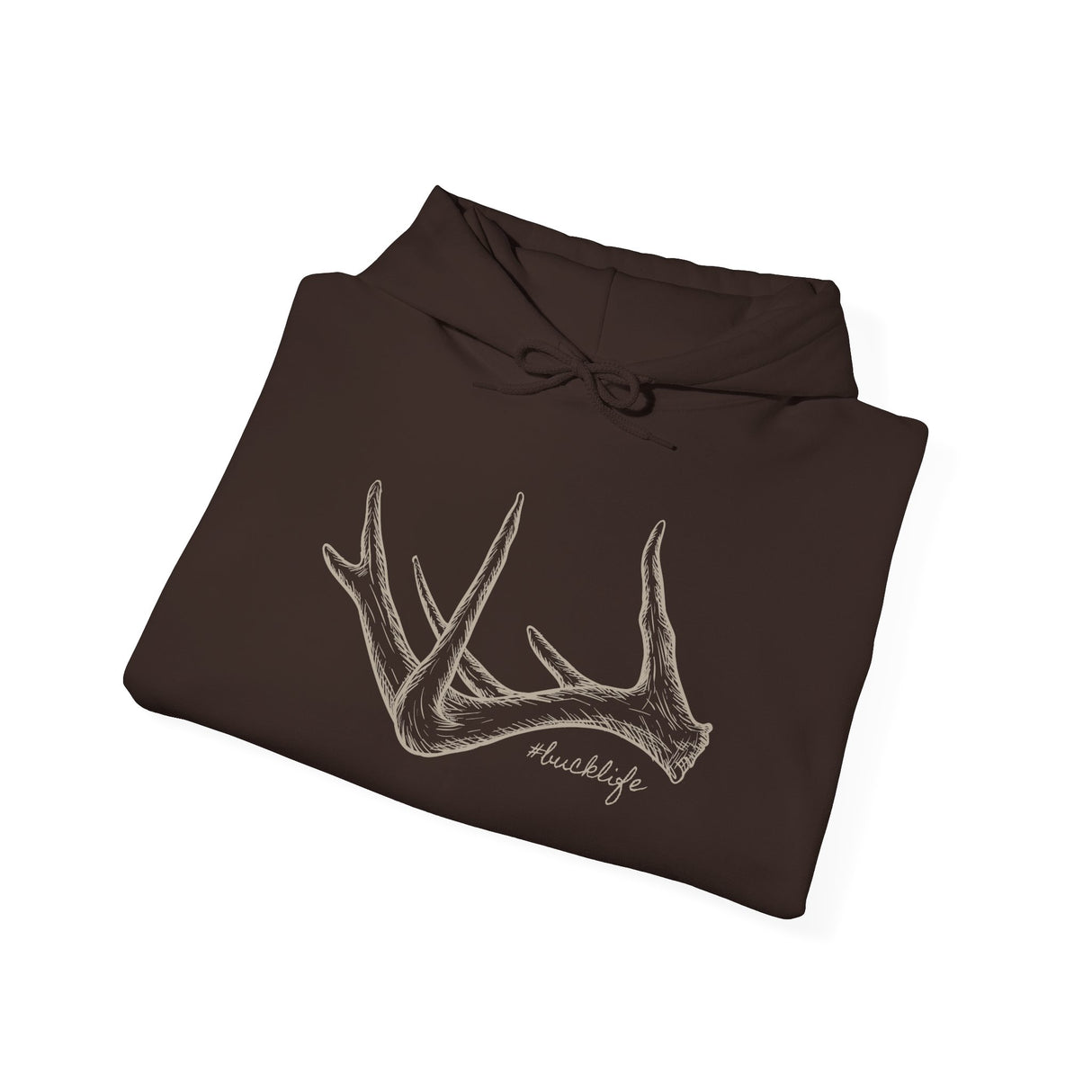 #bucklife Shed Antler Hoodie Whitetail Lifestyle