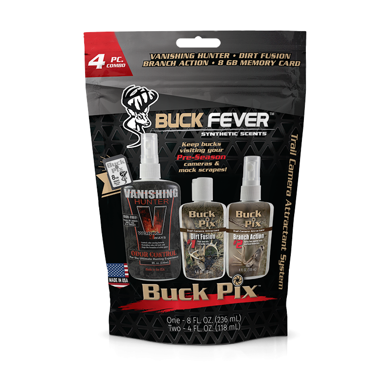 Buck Pix 4-Piece Combo - Synthetic Scent Pack