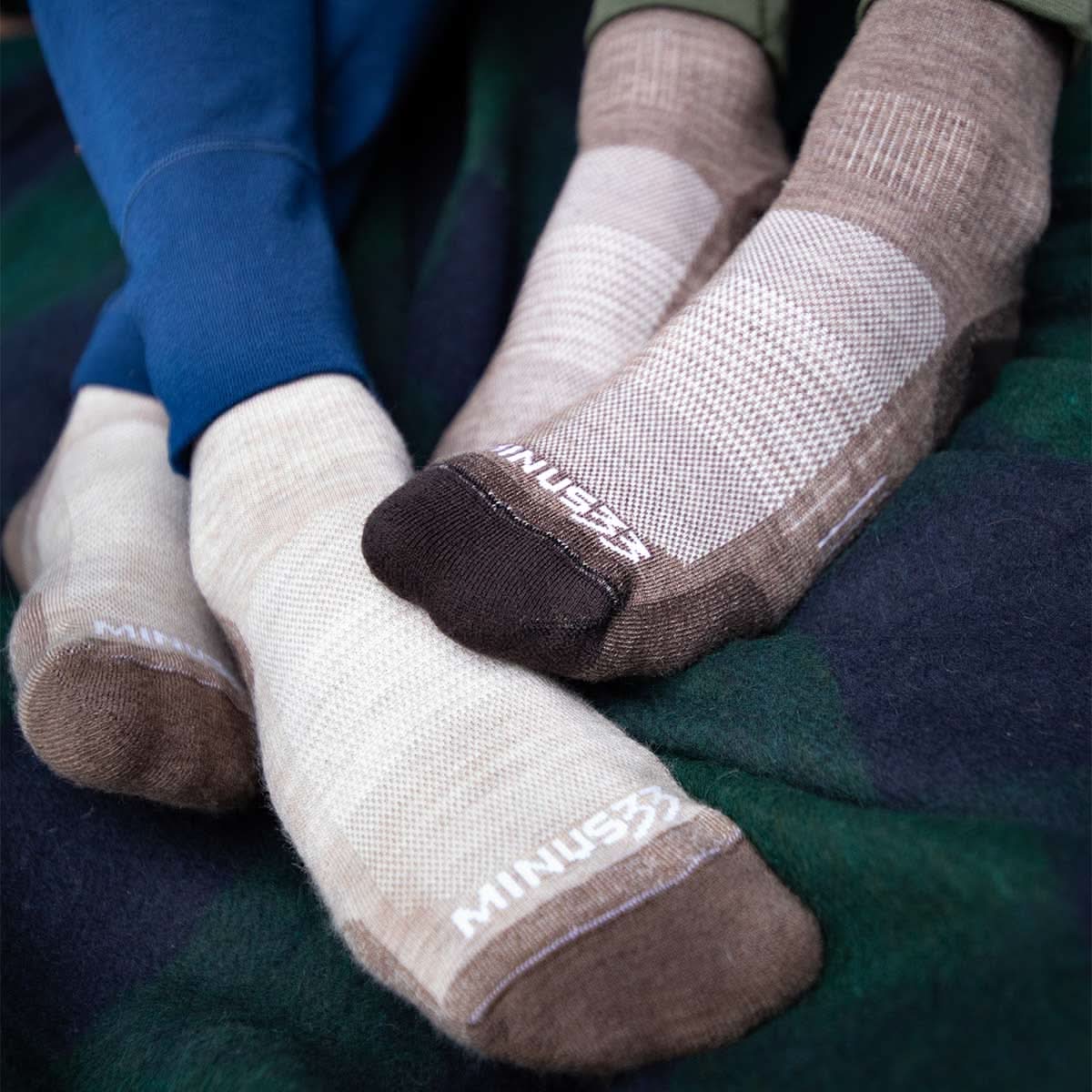 Microweight Cushion - Mini Crew Wool Socks Mountain Heritage