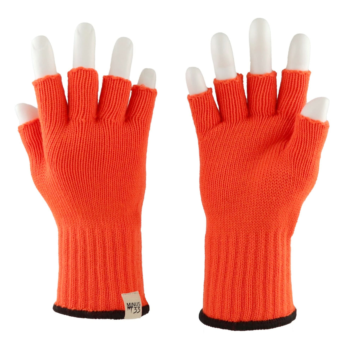 Lightweight Fingerless Wool Gloves