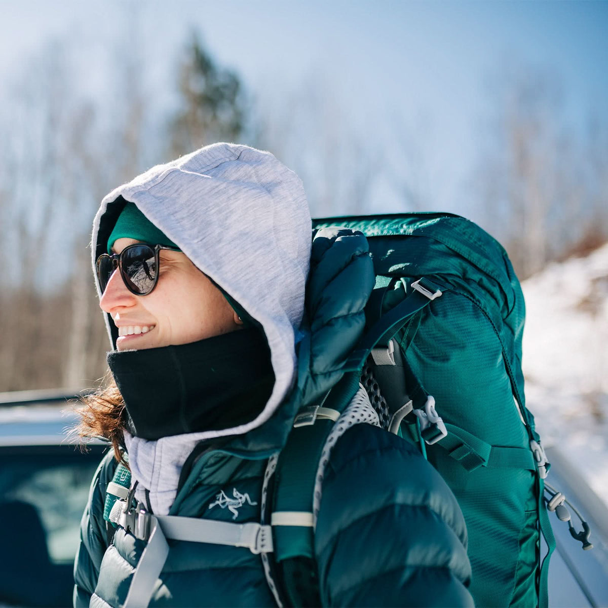 Brushed Merino Wool Neck Gaiter - Heavyweight