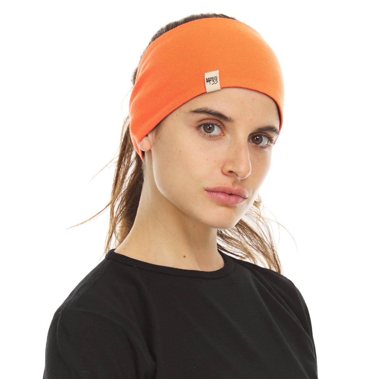 Midweight Reversible Wool Headband - 100% Merino Wool
