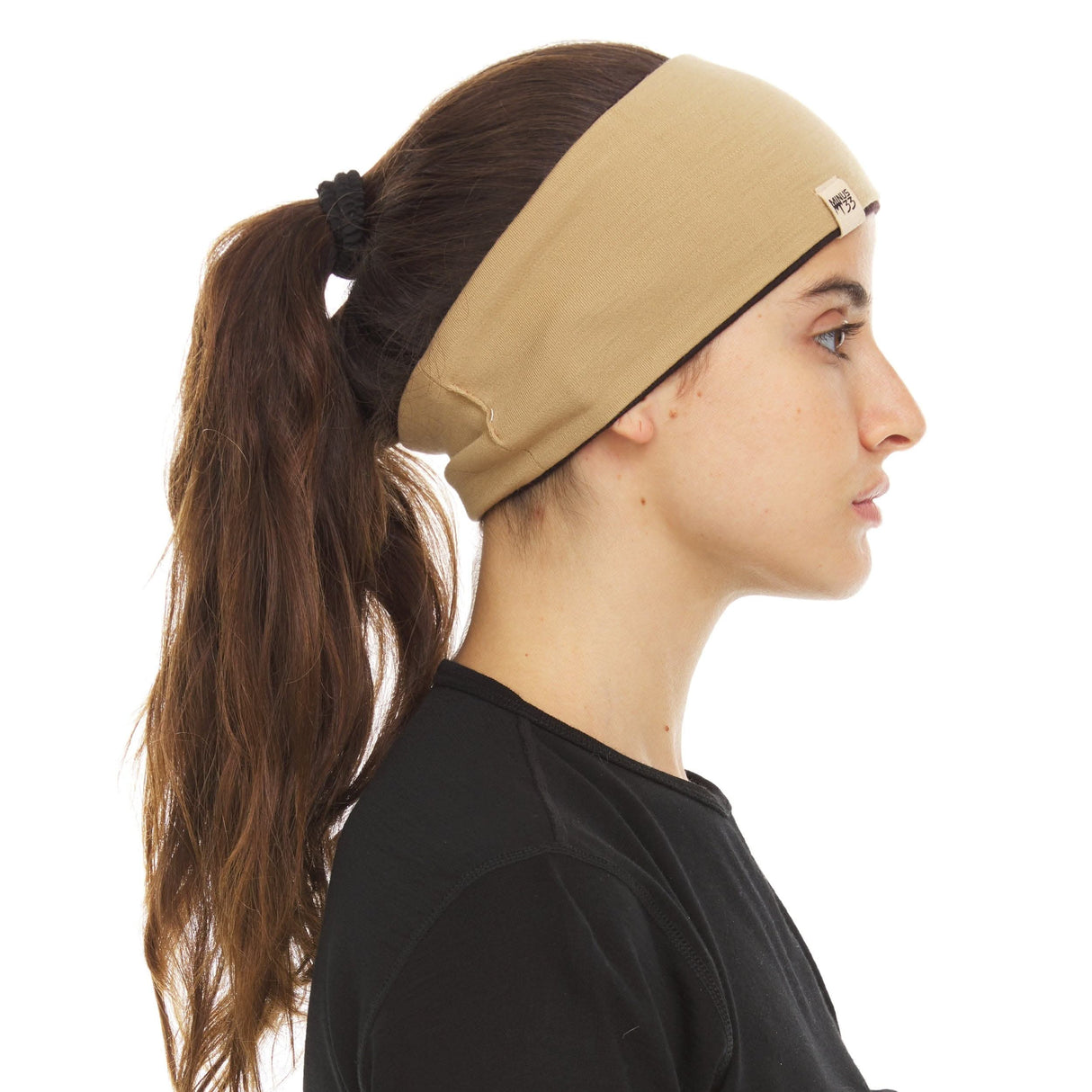 Midweight Reversible Wool Headband - 100% Merino Wool