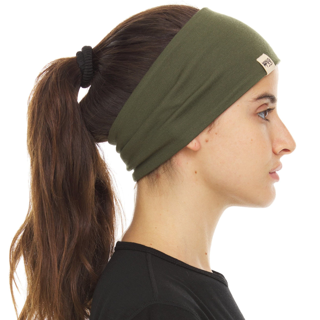 Midweight Reversible Wool Headband - 100% Merino Wool