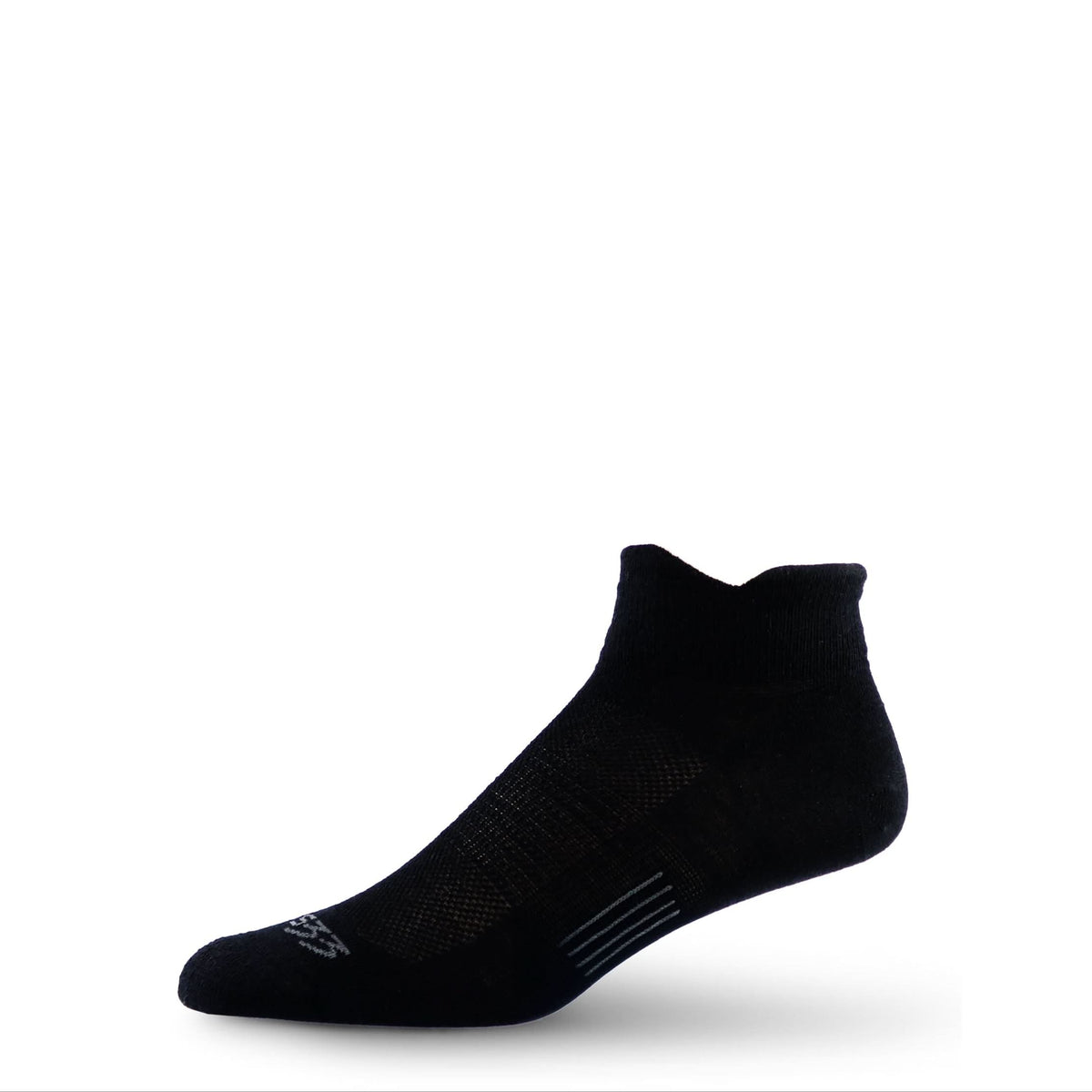 Merino Wool Running Socks - Micro No Show Tab