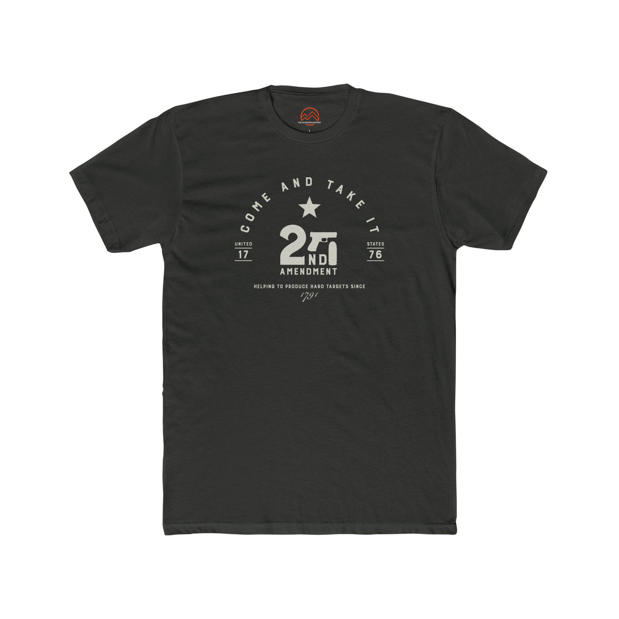 Cotton Crew Tee - Come and Take It 2nd Amendment Tee