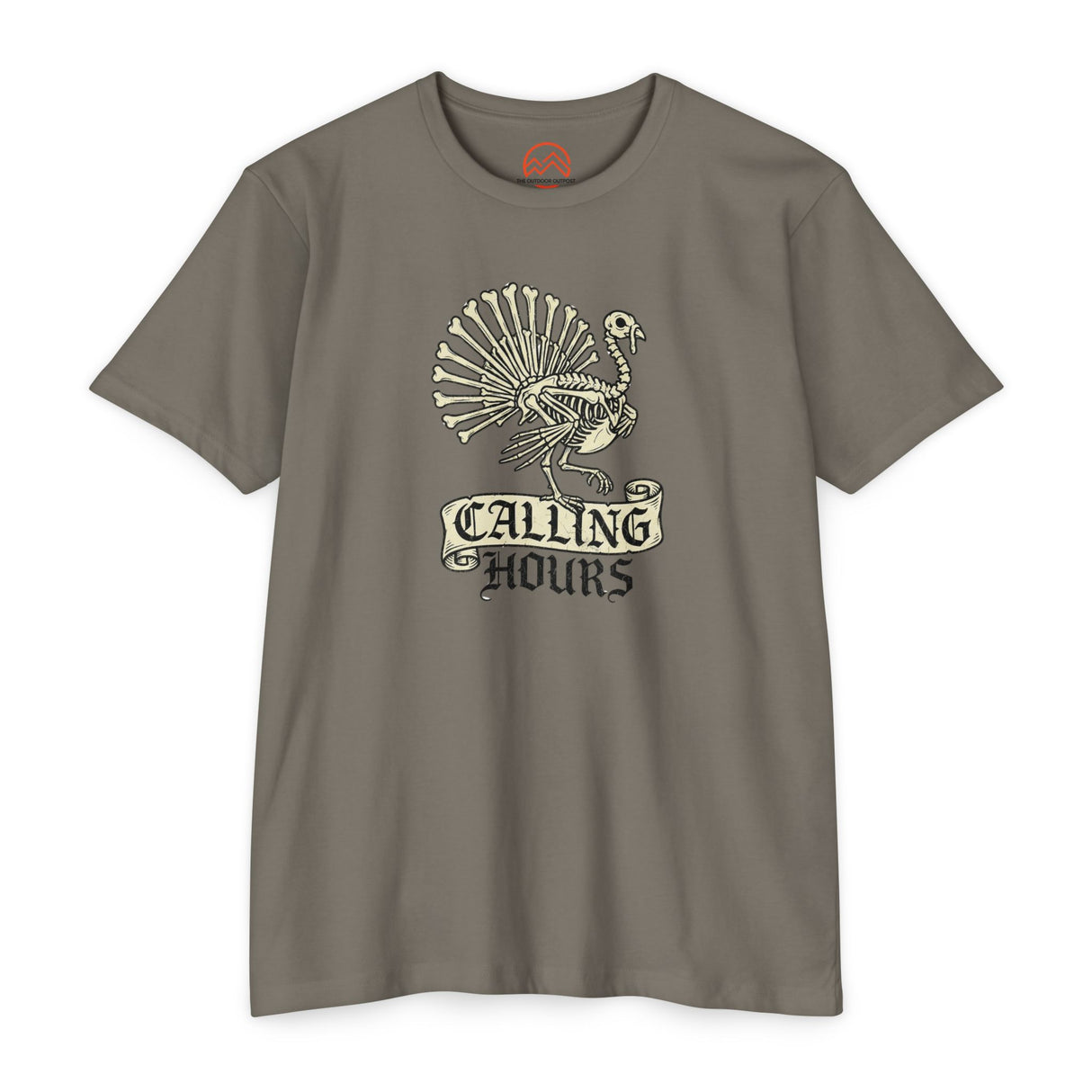 Calling Hours Turkey T-Shirt — Vintage Skeleton Turkey Graphic Tee