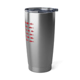 American Flag Fish Tumbler | Vagabond 20oz Insulated Cup