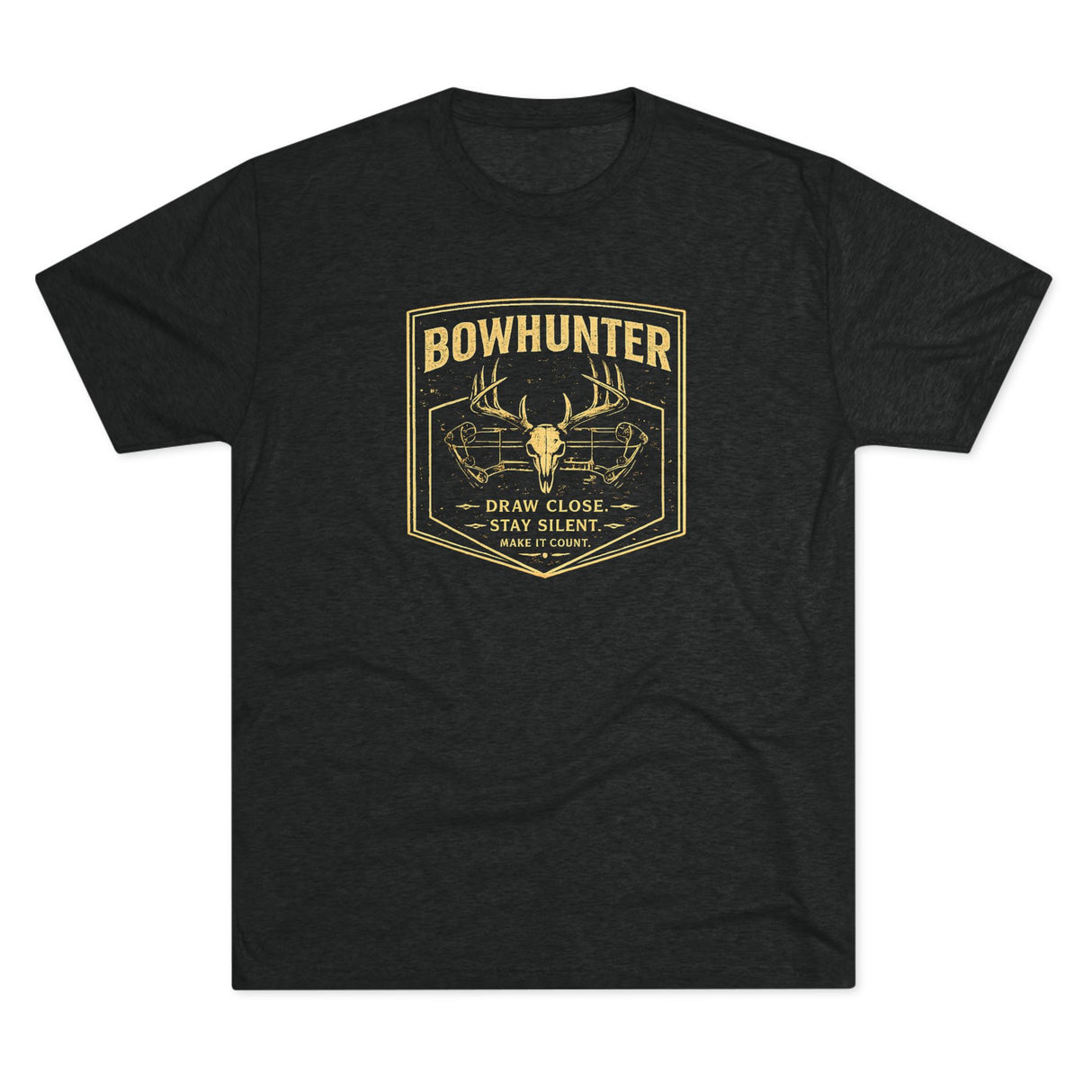 “Draw Close, Stay Silent” Hunting T‑Shirt