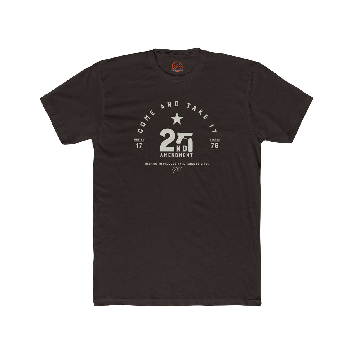 Cotton Crew Tee - Come and Take It 2nd Amendment Tee