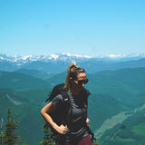 Lightweight Women's T-Shirt Crew Top - 100% Merino Wool