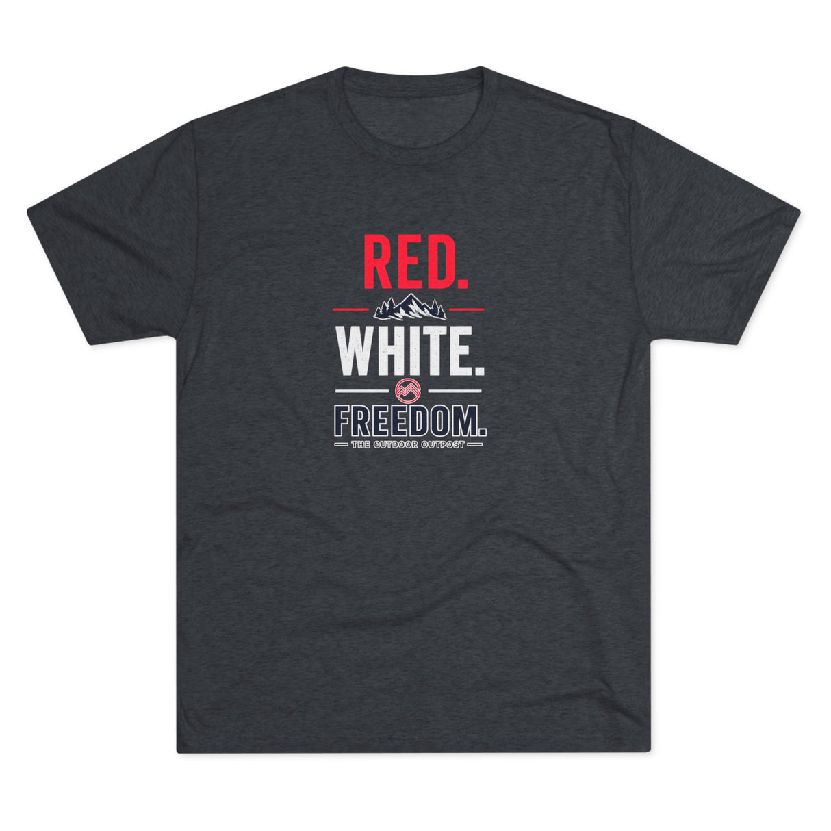 “Red. White. Freedom.” Graphic Tee