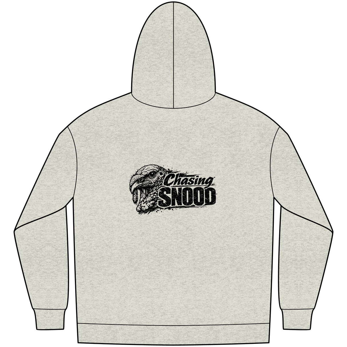 Chasing Snood Graphic Hoodie — Men's Fleece Pullover