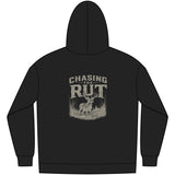 Chasing the Rut Deer Hunting Hoodie — Outdoor Hunting Crewneck for Hunters