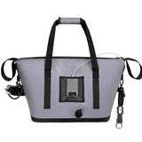 37QT Fish Cooler Bag With Fishing Rod Holder
