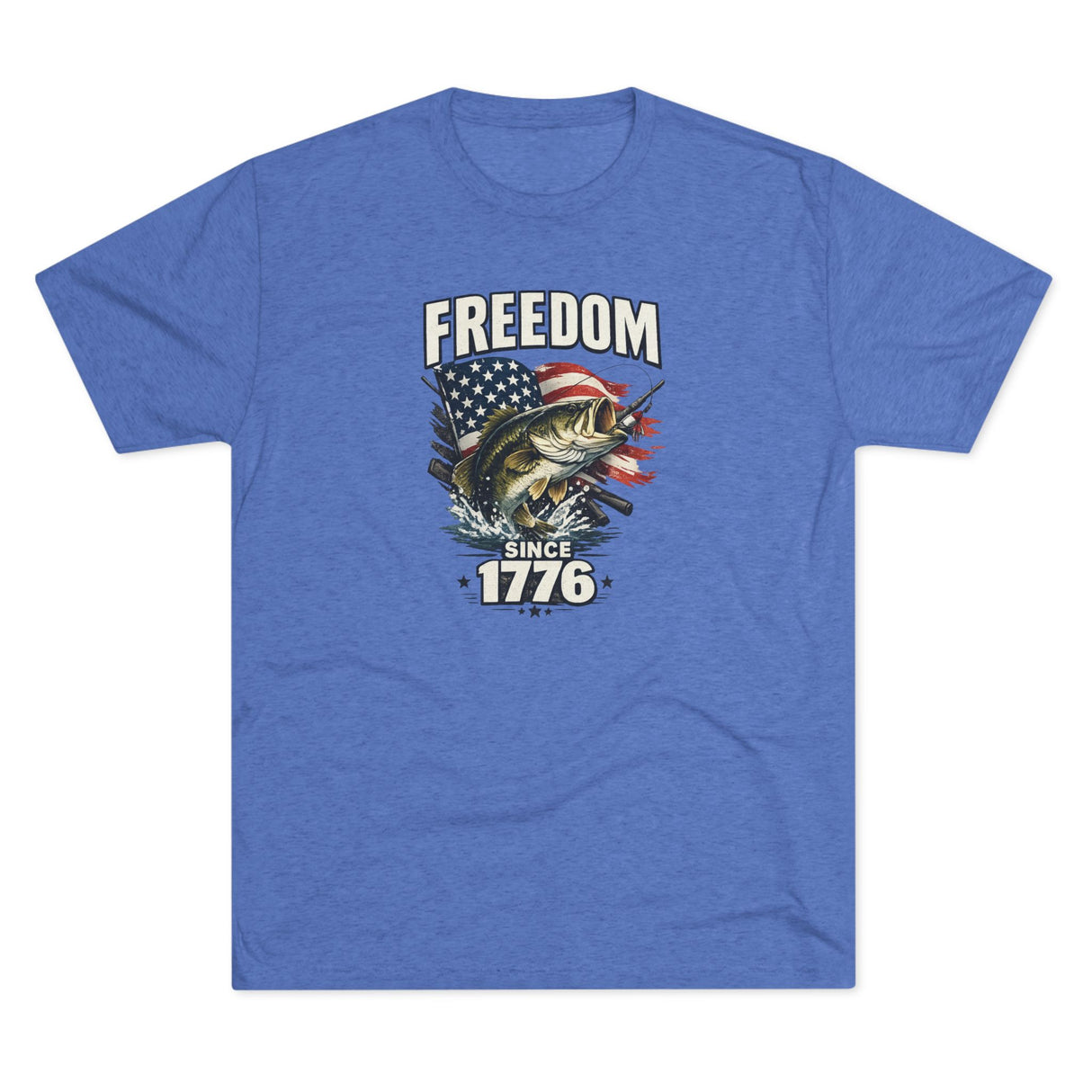 Freedom Since 1776 Fishing T-Shirt