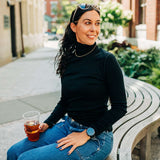 Women's Midweight Merino Wool Turtleneck | 100% Merino Wool