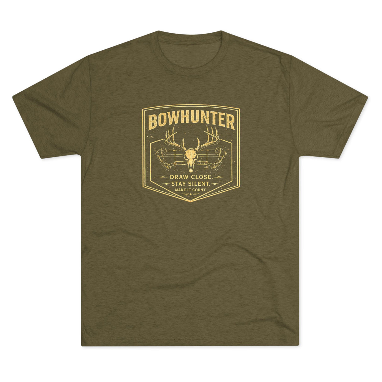 “Draw Close, Stay Silent” Hunting T‑Shirt