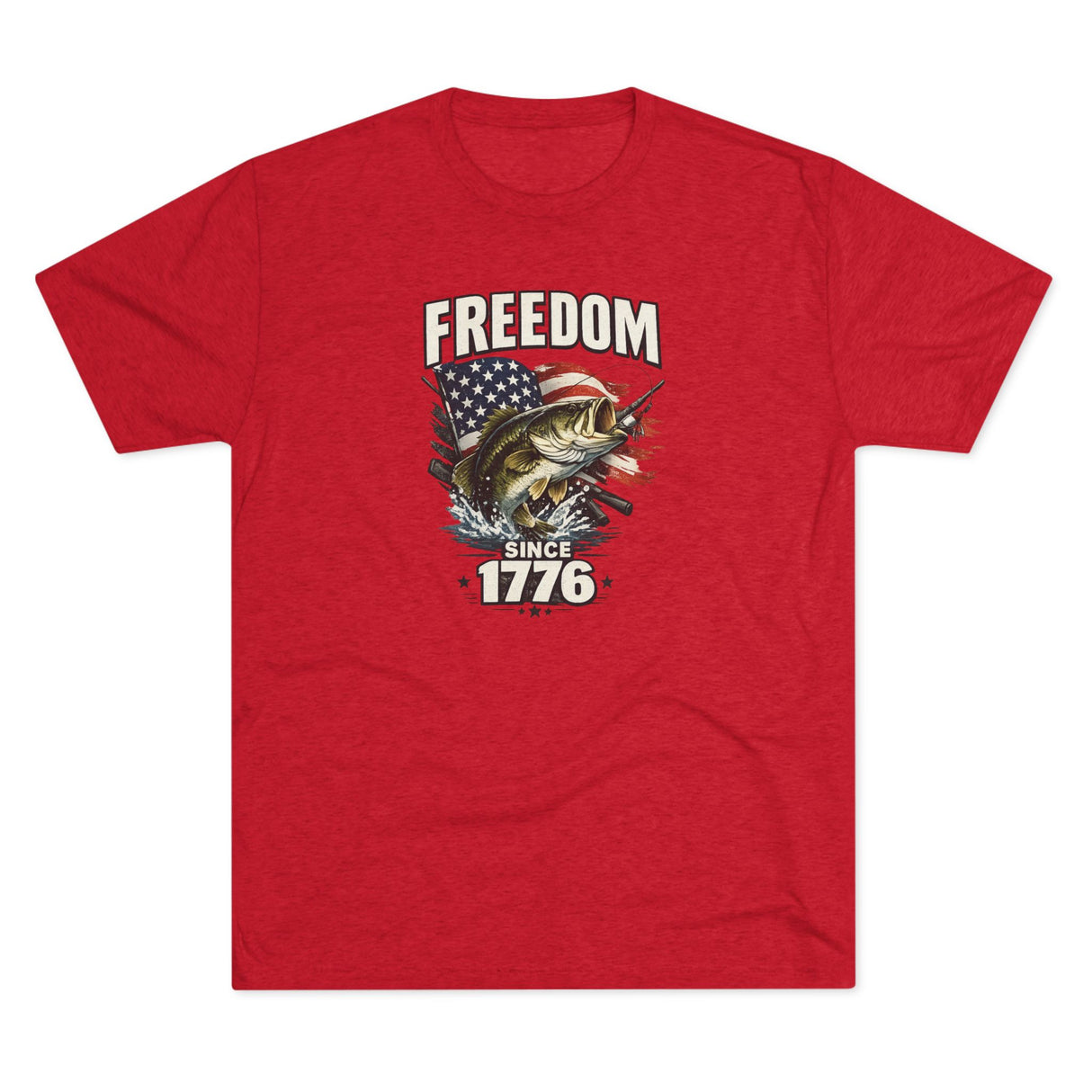 Freedom Since 1776 Fishing T-Shirt