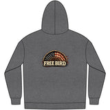 Free Bird Hoodie — Vintage American Flag Rock Music Pullover