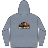 Free Bird Hoodie — Vintage American Flag Rock Music Pullover
