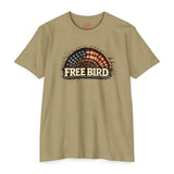 Patriotic 'Free Bird' Turkey Hunting T-Shirt