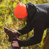 Men's Brushed Merino Wool Full-Zip Hoodie - Heavyweight