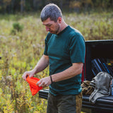 Lightweight Men's Wool T Shirt Crew - 100% Merino Wool