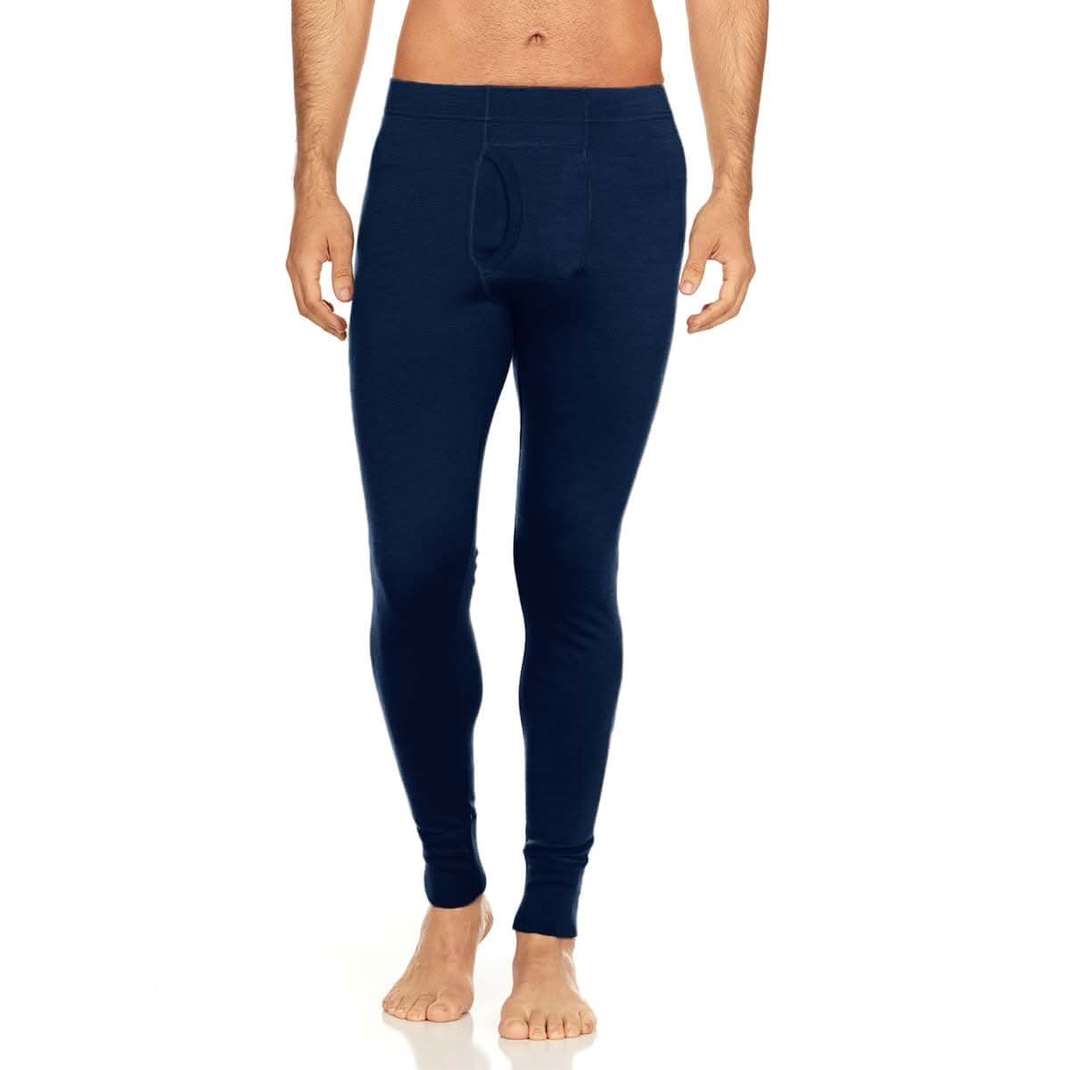 Midweight Men's Wool Bottom Thermal Base Layer -  100% Merino Wool