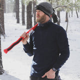Midweight Men's Wool 1/4 Zip -  100% Merino Wool