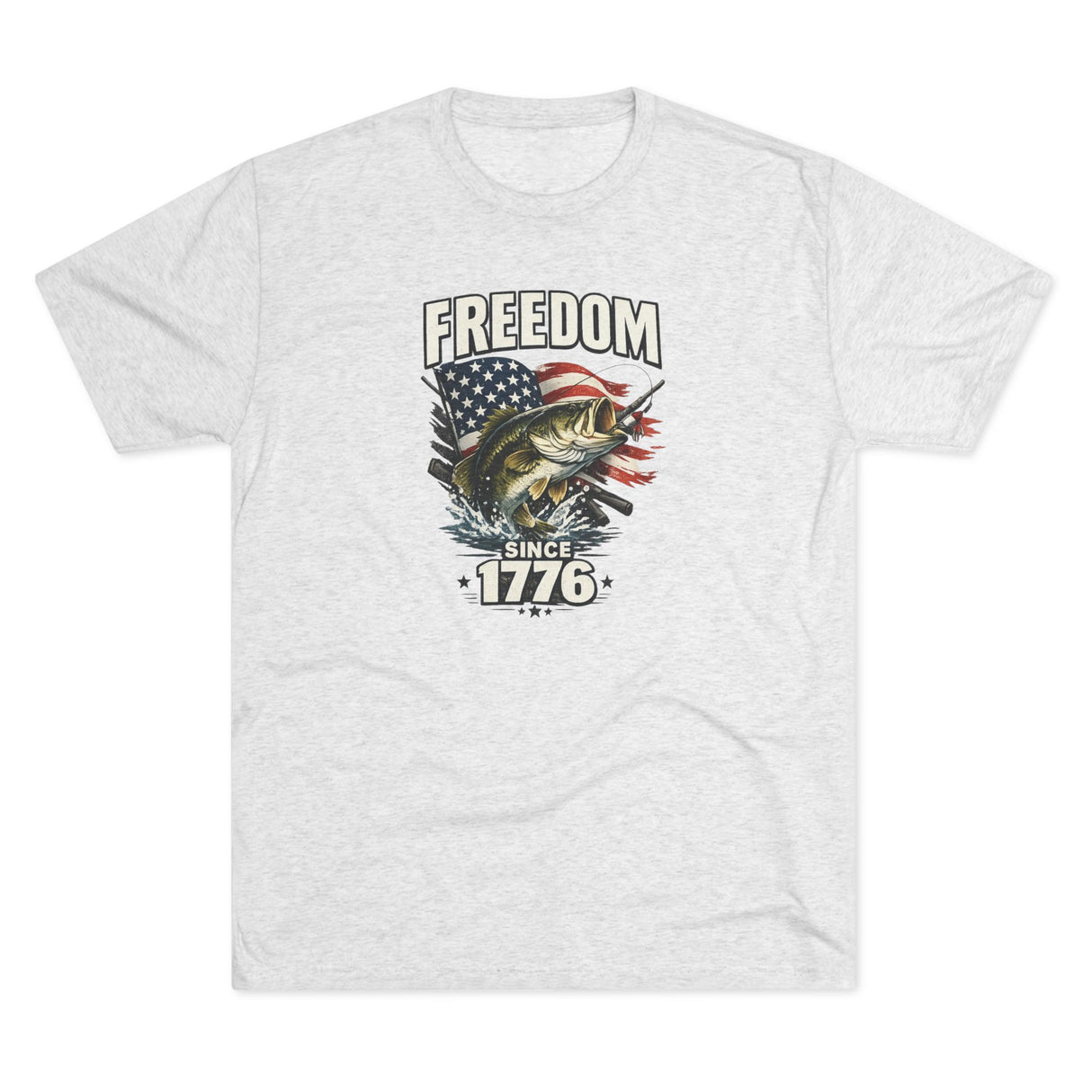 Freedom Since 1776 Fishing T-Shirt