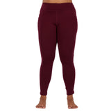 Women's Heavyweight Wool Leggings Thermal Base Layer Bottom - 100% Merino Wool