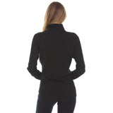 Midweight Women's Wool 1/4 Zip - 100% Merino Wool