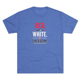 “Red. White. Freedom.” Graphic Tee